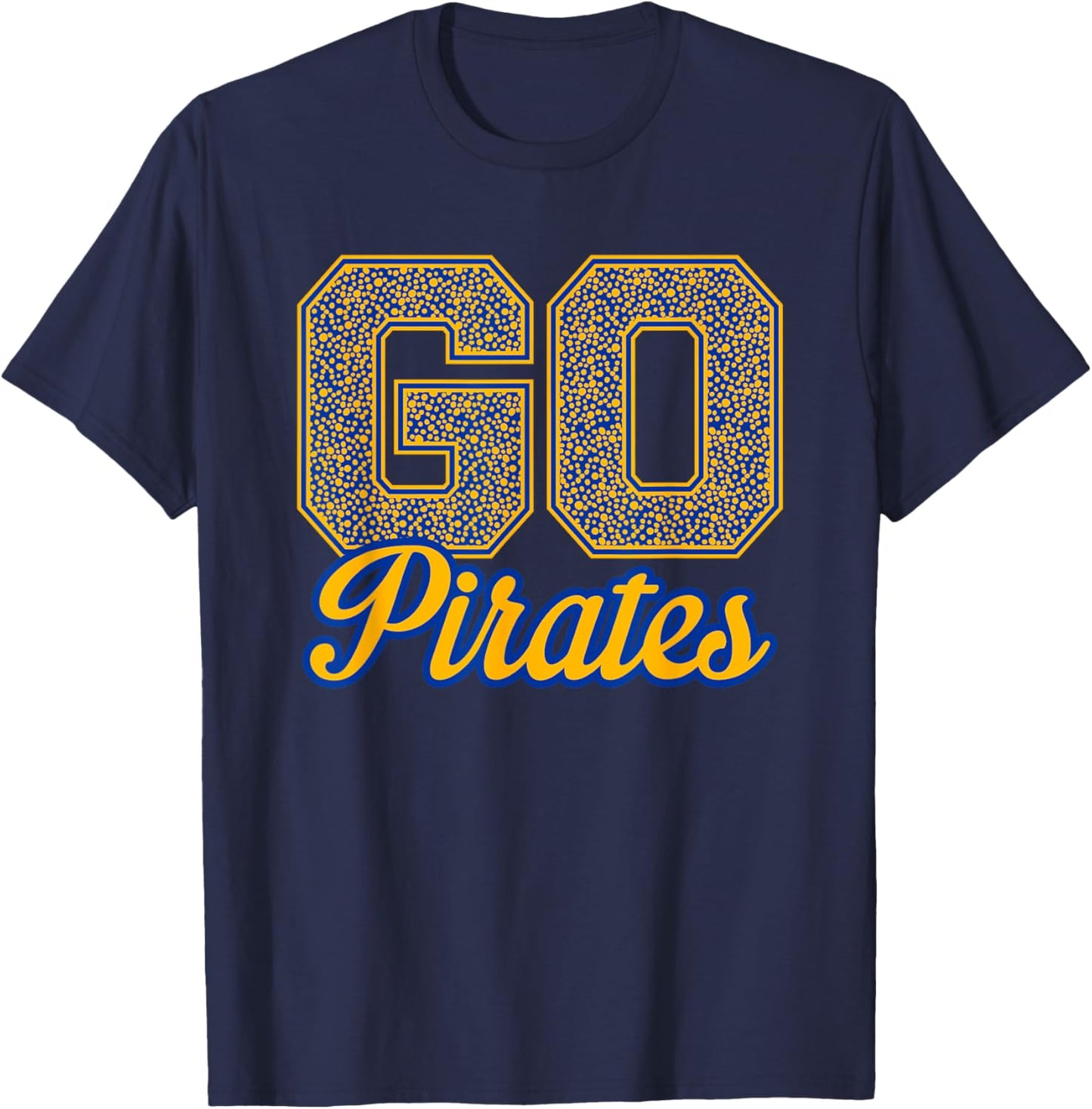 Gosnell Pirates GO! School Pride T-Shirt - T-Shirt | Navy