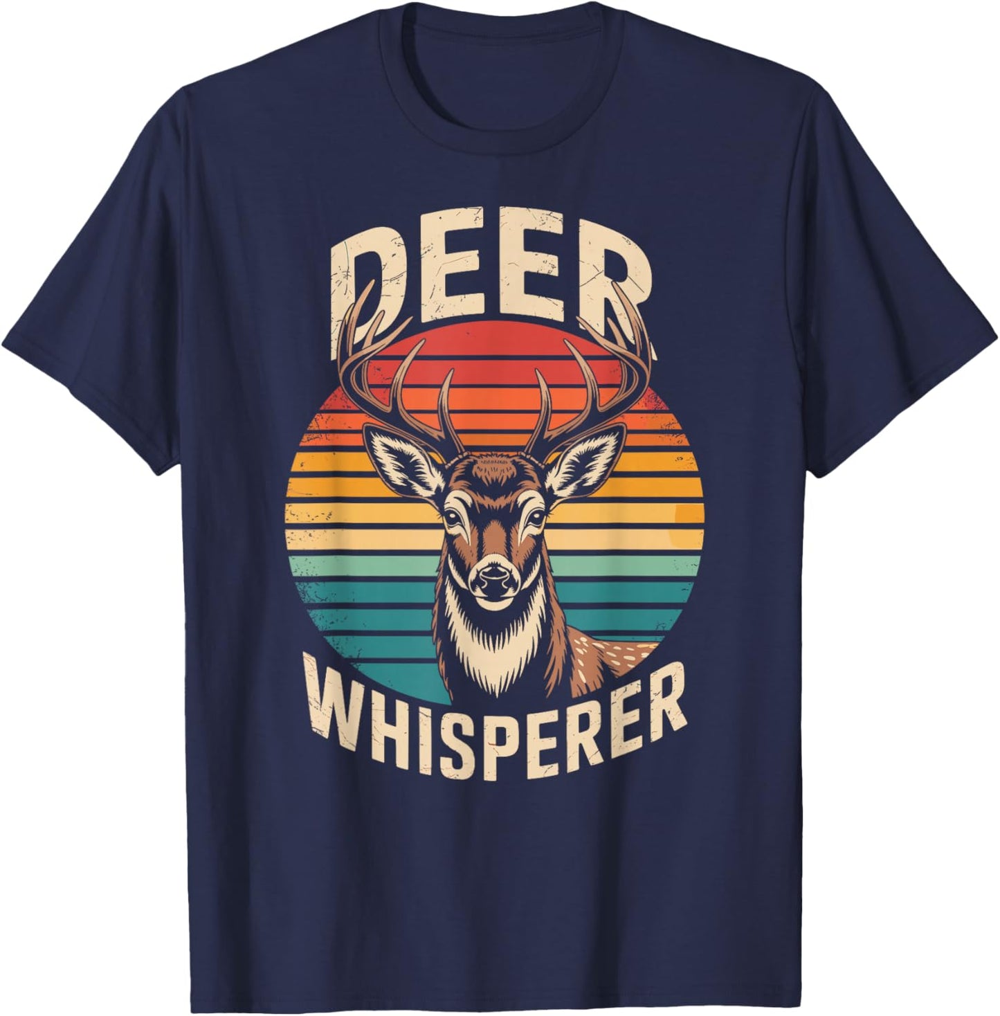Deer Whisperer T-Shirt - T-Shirt | Navy