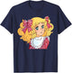 Candy Candy Japanese Retro Vintage 80s Anime Manga T-Shirt - T-Shirt | Navy