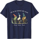 Off to Be Radical Left Scum Frog Duck Toad Meme Human Rights T-Shirt - T-Shirt | Navy