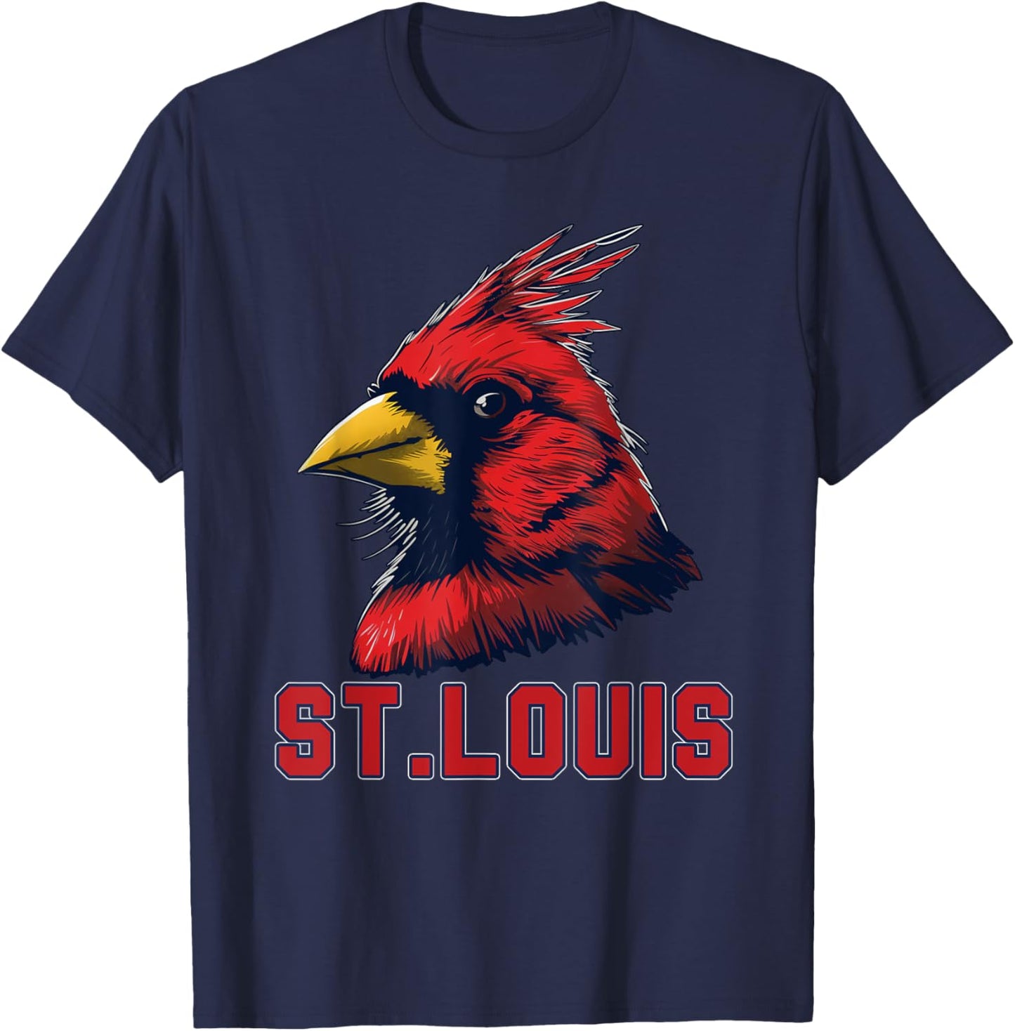 Classic St.Louis Vintage Gifts Throwback Design T-Shirt - T-Shirt | Navy