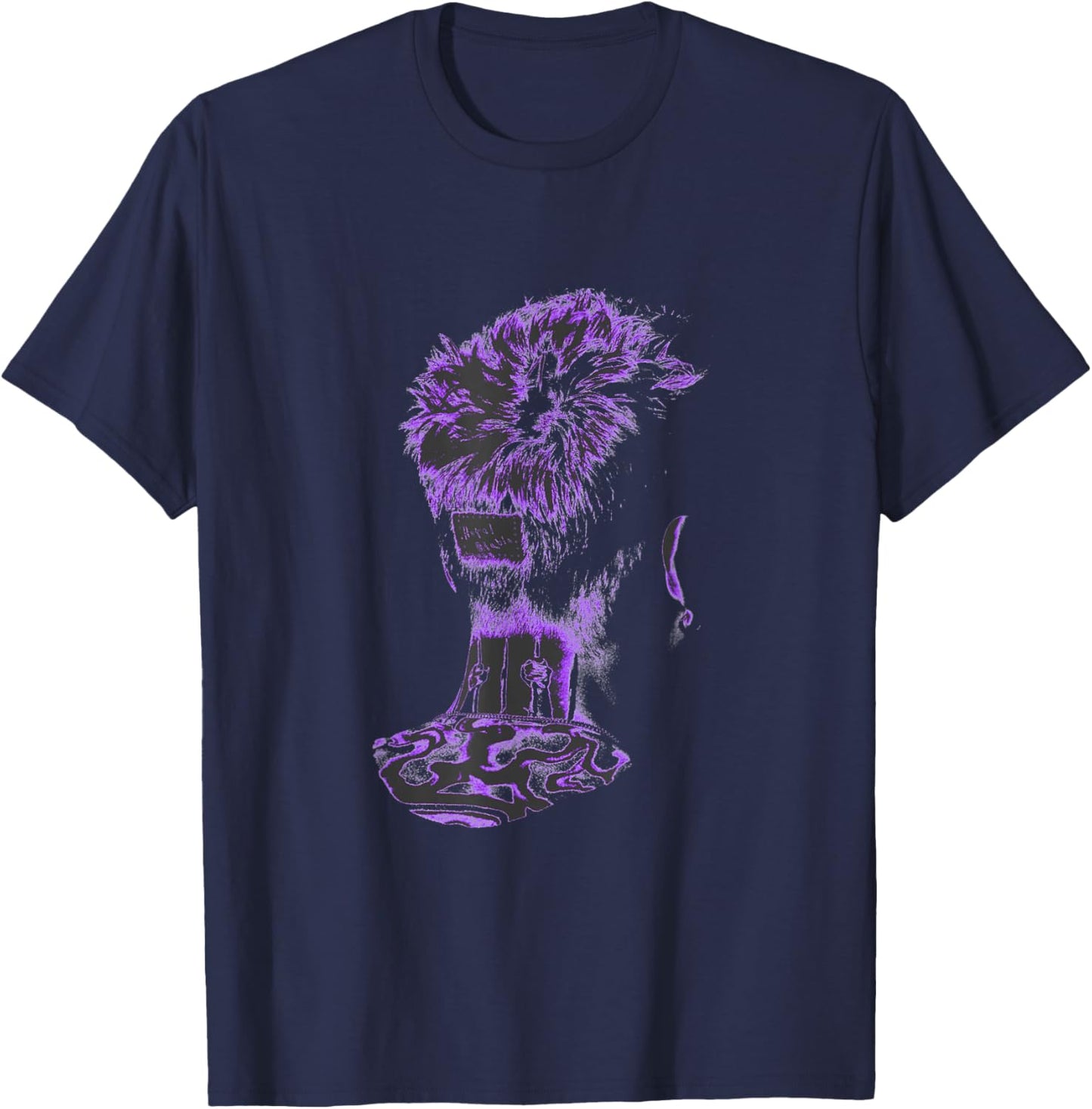 Official Machine Gun Kelly Hotel Diablo Black T-Shirt - T-Shirt | Navy