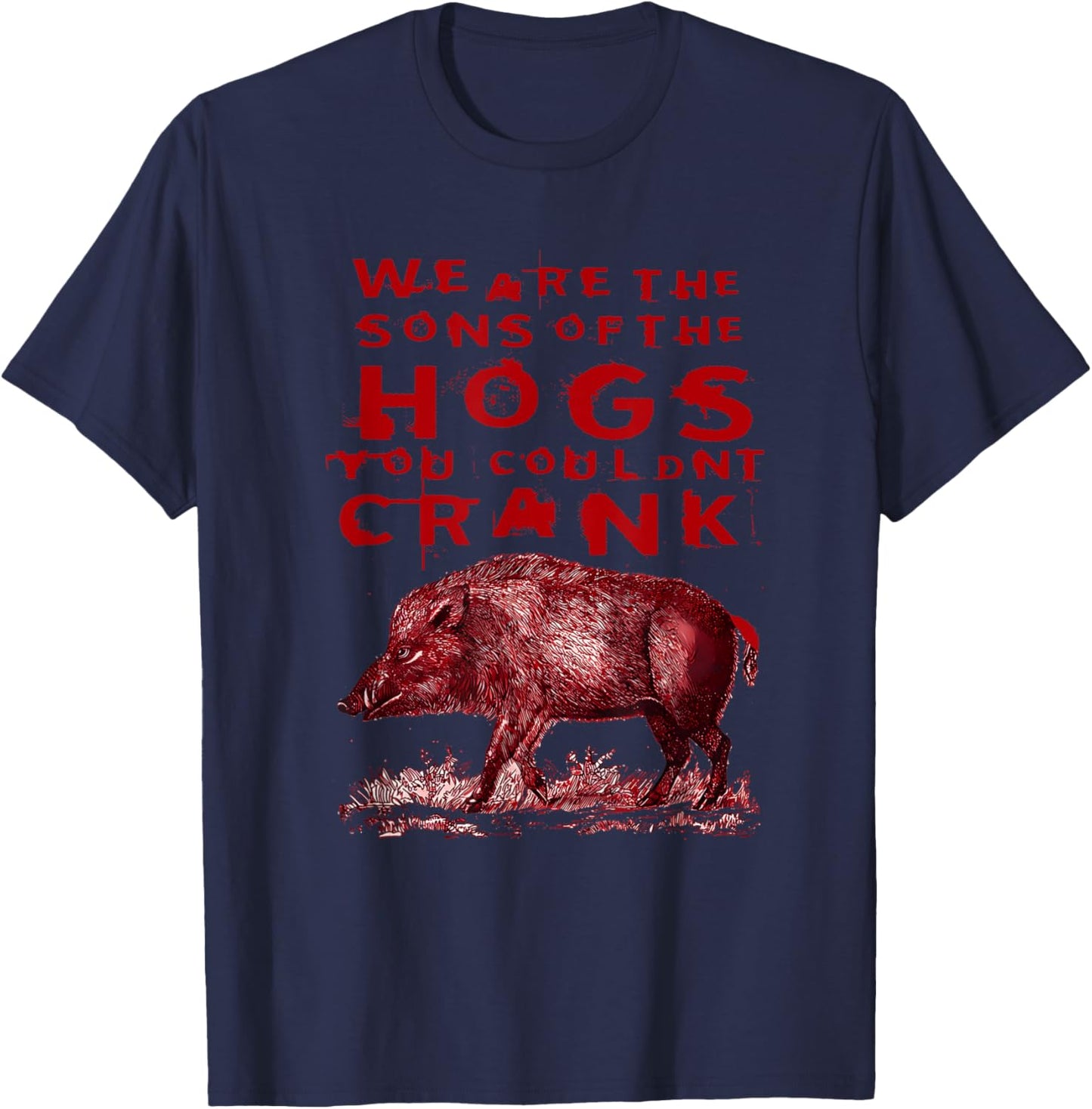 Funny design T-Shirt - T-Shirt | Navy
