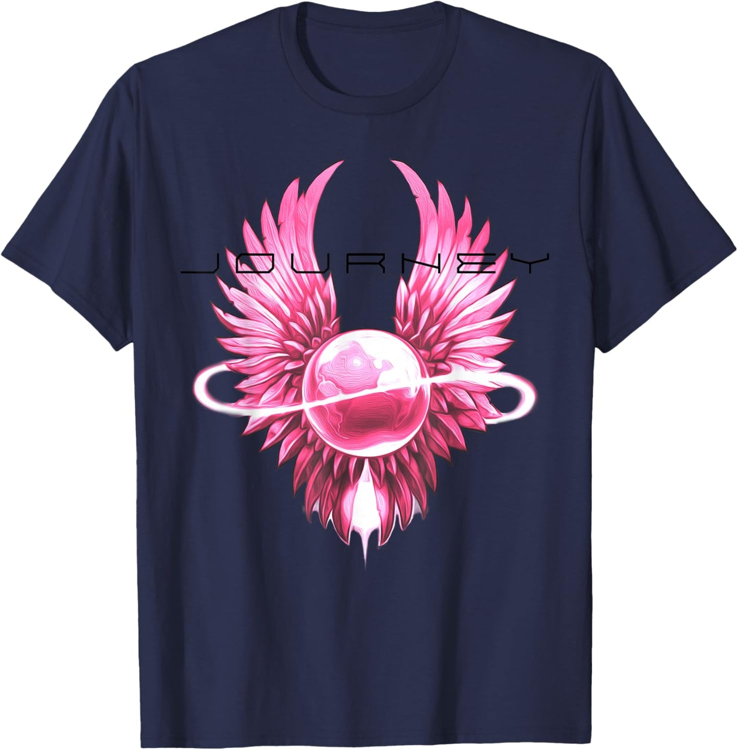 Journey Pink T-Shirt - T-Shirt | Navy