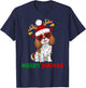 Merry Dogmas Cavalier King Charles Spaniel Dog Christmas T-Shirt - T-Shirt | Navy