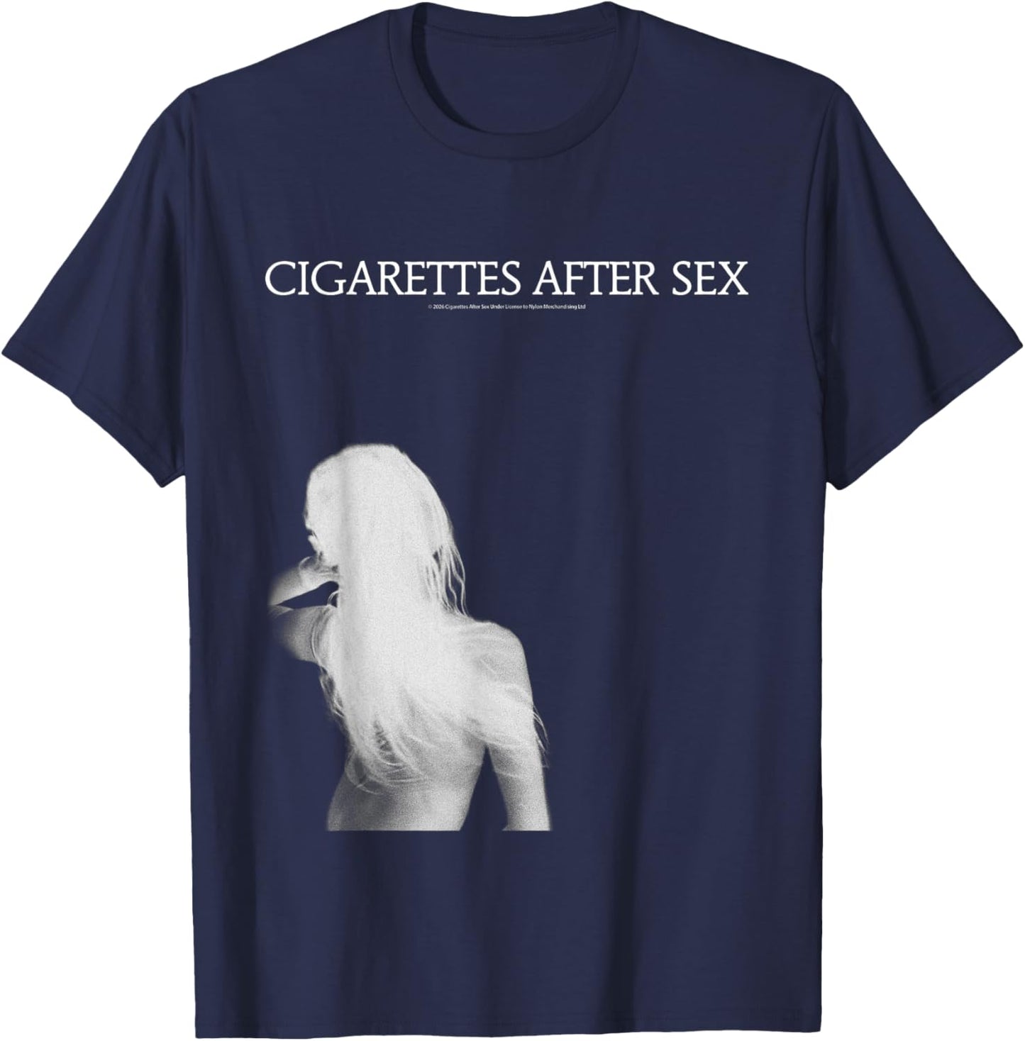 Official Cigarettes After Sex Baby Blue Movie Dream Pop Band T-Shirt - T-Shirt | Navy