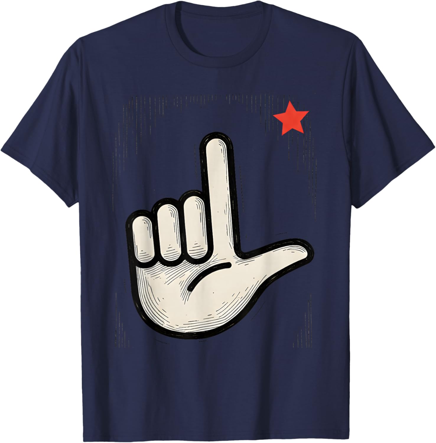 PT 13 Lula President of Brazil Election 2026 Mão Faz O L T-Shirt - T-Shirt | Navy