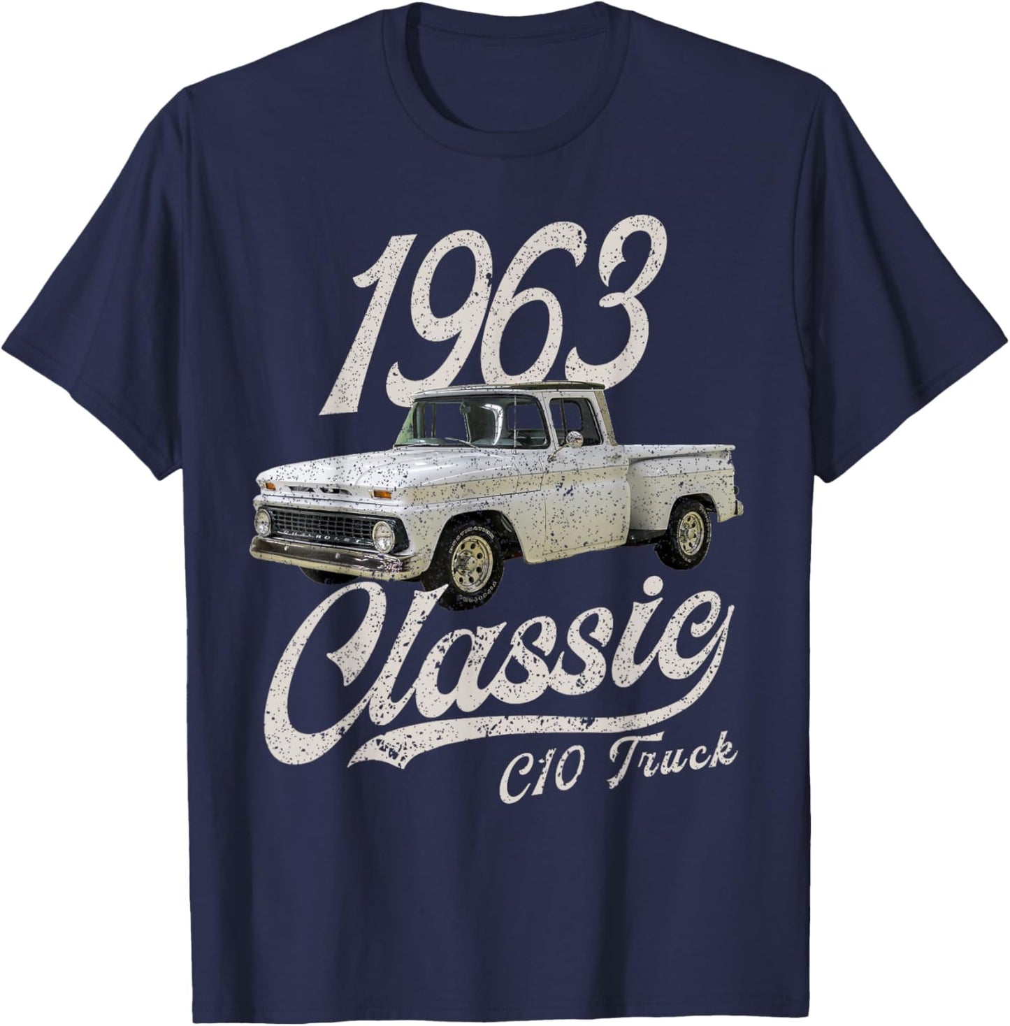 1963 63 c10 TRUCK T-Shirt - T-Shirt | Navy