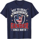 Not to Brag Same Gender Since Birth Funny Patriotic USA T-Shirt - T-Shirt | Navy
