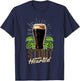 Stout-Hearted Craft Beer Connoisseur Funny Beer Lover T-Shirt - T-Shirt | Navy