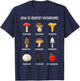 How to Identify Mushrooms T-Shirt - T-Shirt | Navy