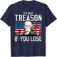 It's Only Treason If You Lose Aaron Burr 4th of July Men T-Shirt - T-Shirt | Navy