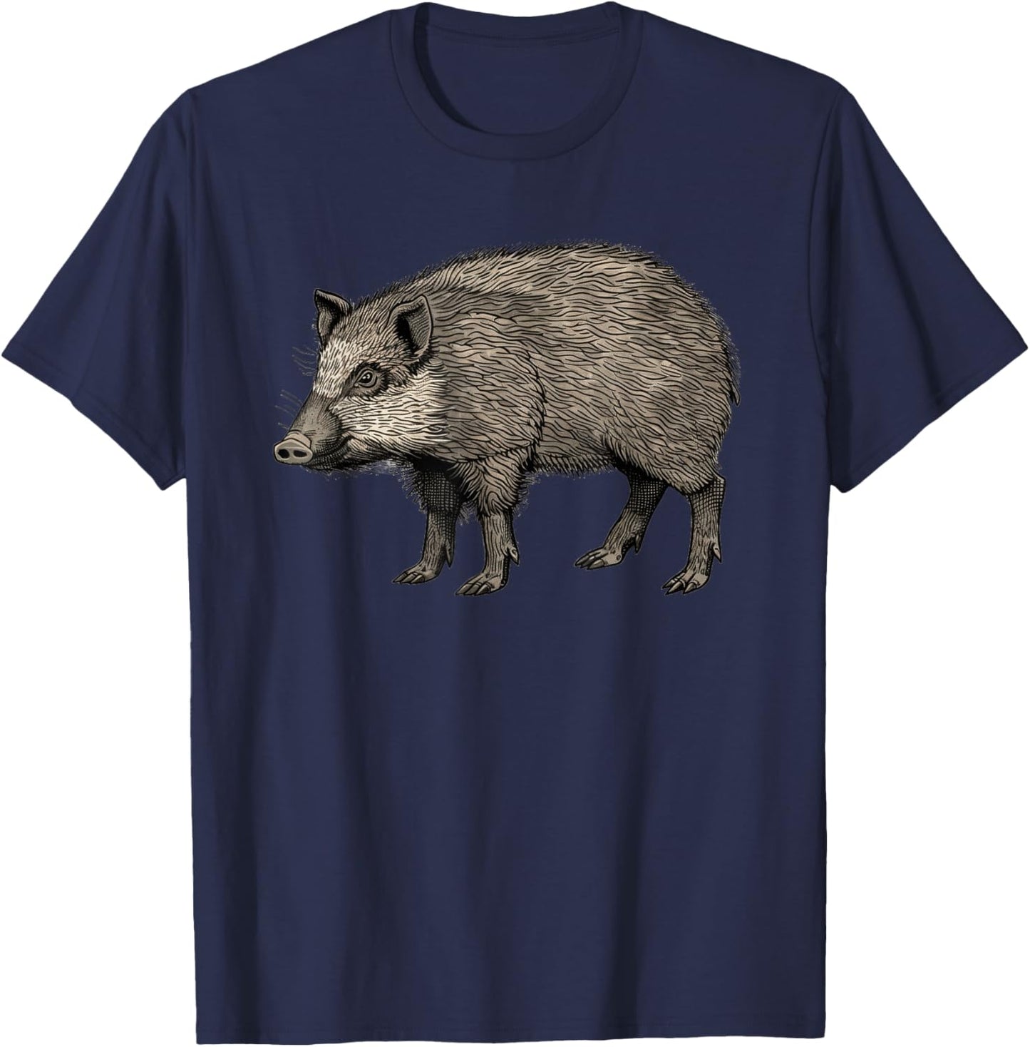 Javelina Retro Vintage T-Shirt - T-Shirt | Navy