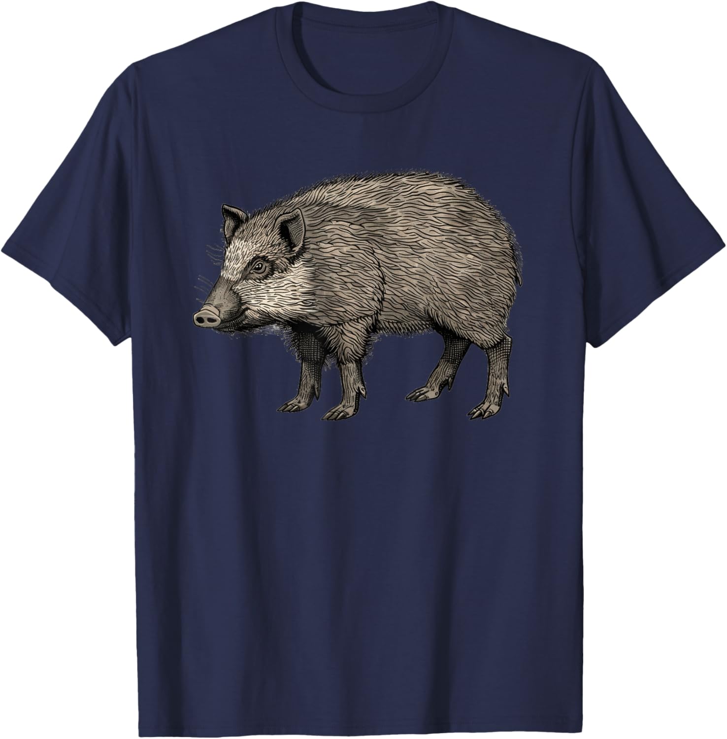 Javelina Retro Vintage T-Shirt - T-Shirt | Navy