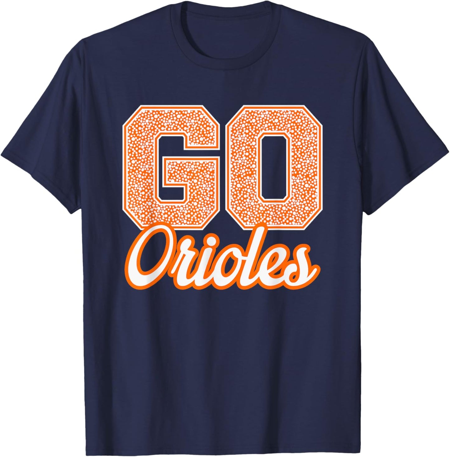 Ludington Orioles GO! School Pride T-Shirt - T-Shirt | Navy