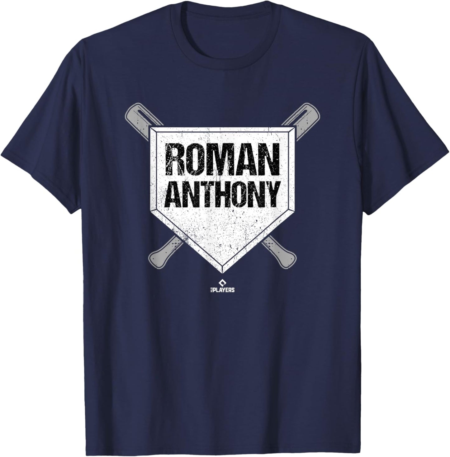 Homeplate Gameday Roman Anthony Prospect Baseball Fan Gear T-Shirt - T-Shirt | Navy