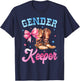 Boots or Bows Gender Reveal Decorations Keeper of the Gender T-Shirt - T-Shirt | Navy