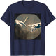 Creation of Adam's Pass the Joint Cannabis Weed 420 Bong Grass T-Shirt - T-Shirt | Navy