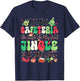 Funny Cafeteria Christmas Lunch Lady T-Shirt - T-Shirt | Navy