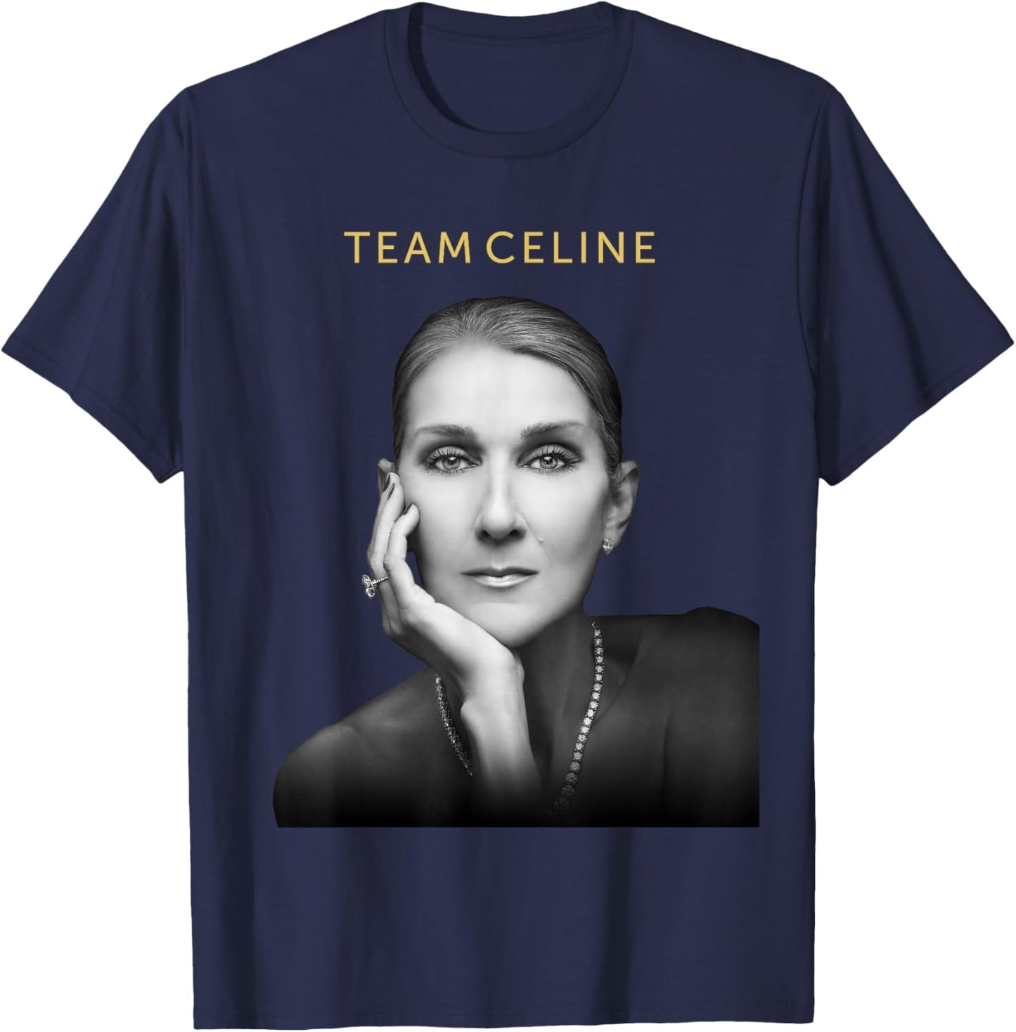 Official Celine Dion Team Celine T-Shirt - T-Shirt | Navy