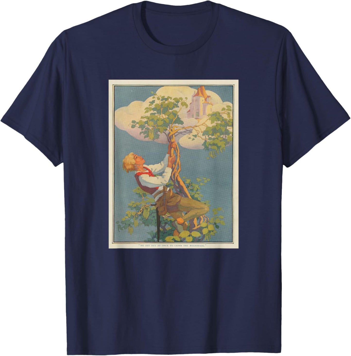 Jack and The Beanstalk (1917) T-Shirt - T-Shirt | Navy