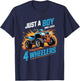 Boys 4 Wheeler T-Shirt - T-Shirt | Navy