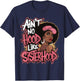 Ain't No Hood Like Sisterhood T-Shirt - T-Shirt | Navy