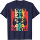 Level 34 Achieved Game Controller, Funny 34th Birthday T-Shirt - T-Shirt | Navy