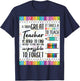 Composition Note Book Line Paper Book Gifts for Teacher T-Shirt - T-Shirt | Navy