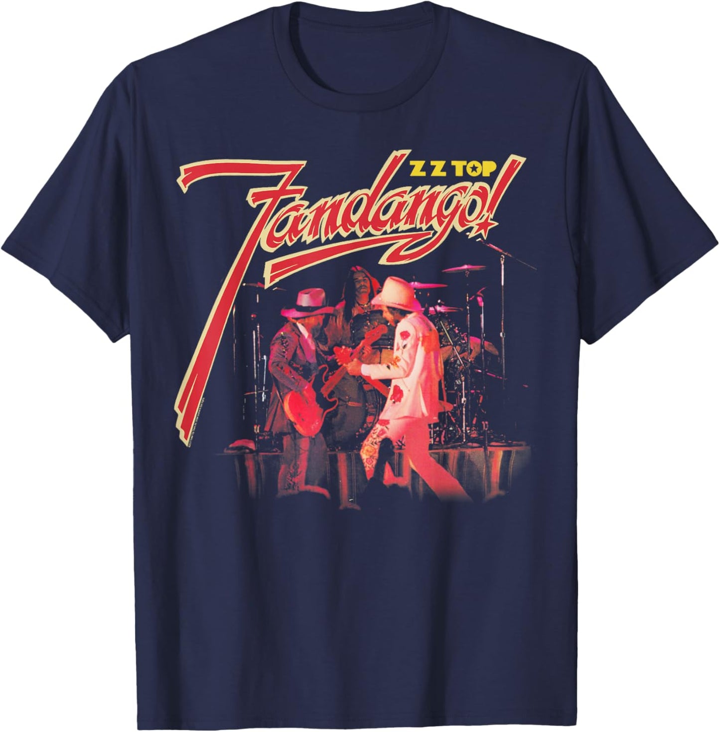ZZ Top Fandango T-Shirt - T-Shirt | Navy