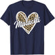 Malachi Heart Leopard Men Women Kid Vintage T-Shirt - T-Shirt | Navy