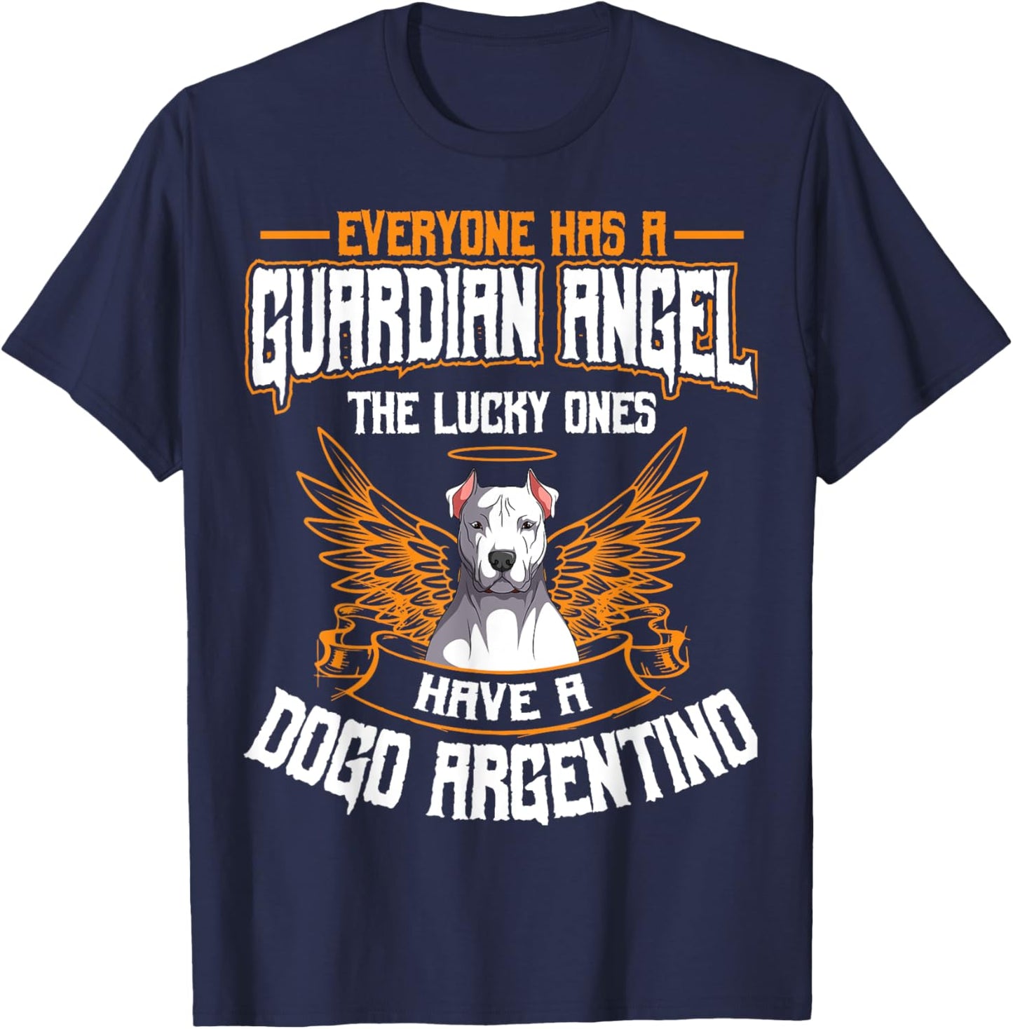 Dogo Argentino Breeder Hunting Dog Breed Owner Fur Parent Men Women T-Shirt - T-Shirt | Navy