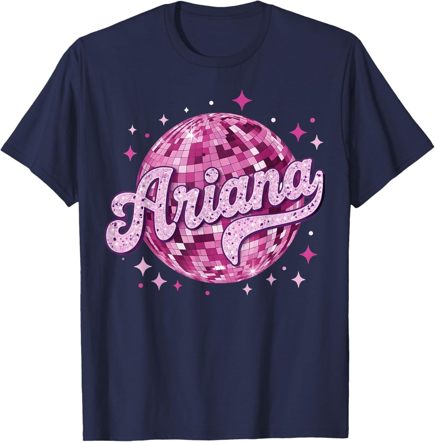 Vintage Ariana Style Classic Gifts Women Kids T-Shirt - T-Shirt | Navy