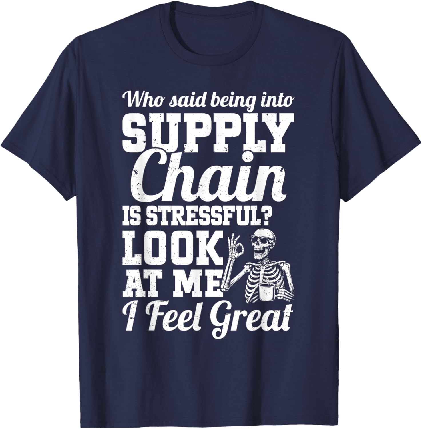 Supply Chain T-Shirt - T-Shirt | Navy