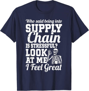 Supply Chain T-Shirt - T-Shirt | Navy