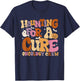 Haunting For A Cure Oncology Crew Halloween Pedi Onc Crew T-Shirt - T-Shirt | Navy