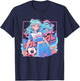 Soccer Girl in funny Pastel japan Anime Aesthetic japanese T-Shirt - T-Shirt | Navy
