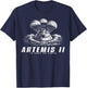 Splashdown Welcome Home Artemis Ii Pacific Ocean April T-Shirt - T-Shirt | Navy