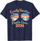 Punta Cana 2026 Family Vacation Matching Beach Trip T-Shirt - T-Shirt | Navy
