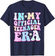 in My Official Teenager Era 13th Birthday13 Years Old T-Shirt - T-Shirt | Navy
