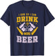 Marathon or Half Marathon So I Can Drink Beer T-Shirt - T-Shirt | Navy