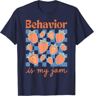 Behavior is My Jam T-Shirt - T-Shirt | Navy