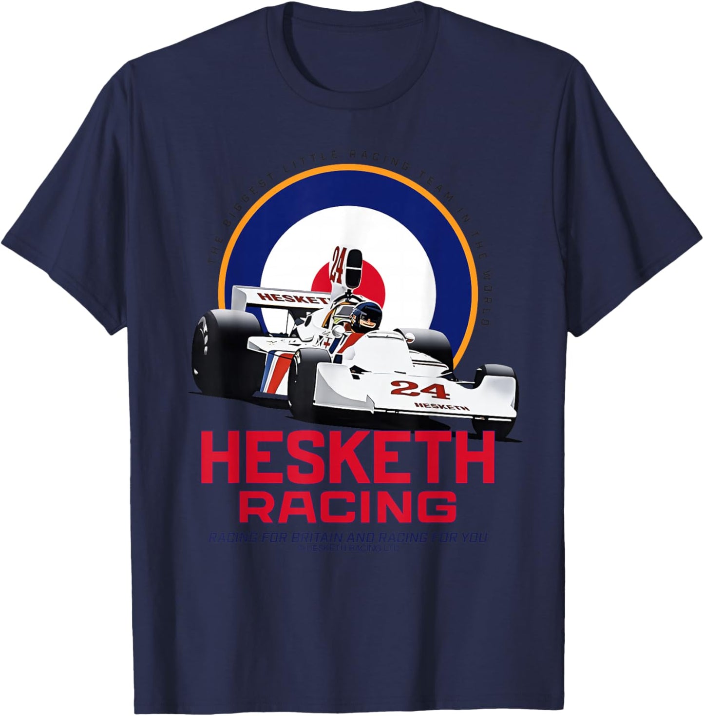 British World Champion Racing Classic Team T-Shirt - T-Shirt | Navy