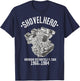 Novelty Shovelhead Motorcycle Enthusiasts Husband Grandpa T-Shirt - T-Shirt | Navy