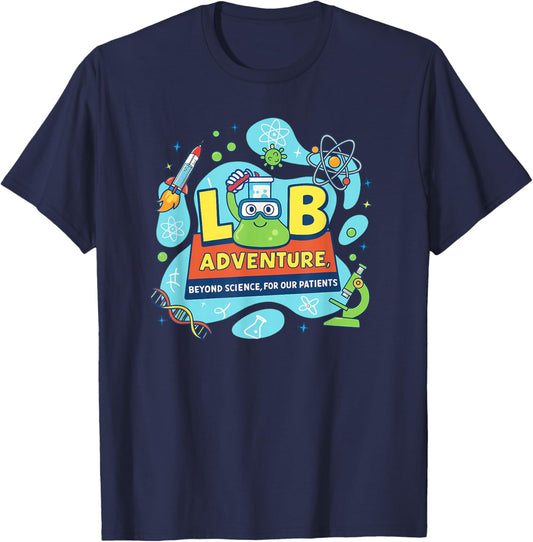 Lab Week 2026 Adventure Medical Medical Technician Outfit T-Shirt - T-Shirt | Navy