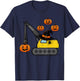 Crane Construction Truck Costume Toddler Kids Boys Halloween T-Shirt - T-Shirt | Navy