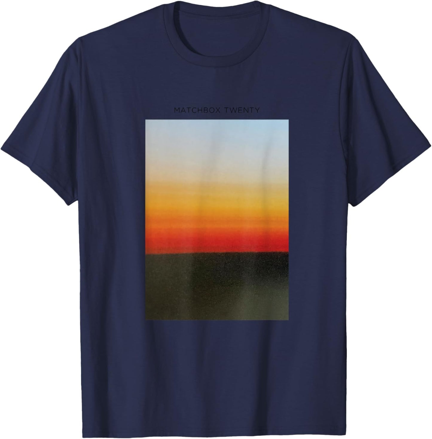 Matchbox Twenty Sunset T-Shirt - T-Shirt | Navy