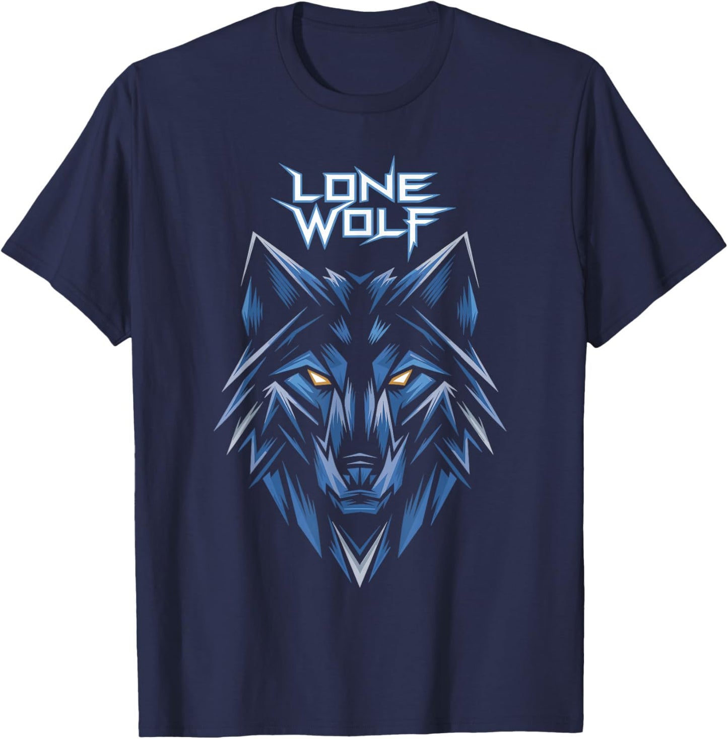 Lone Wolf T-Shirt - T-Shirt | Navy