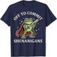 Off to Commit Shenanigans Frog T-Shirt - T-Shirt | Navy