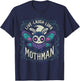 Mothman Pastel Goth Kawaii Live Love Lurk Cryptid T-Shirt - T-Shirt | Navy